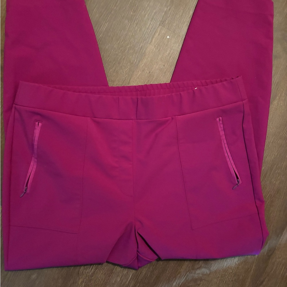 Lane Bryant Purple size 18 nylon/spandex  activewear pants